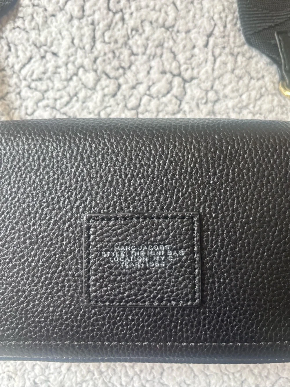 The Mini Bag Crossbody in Black - Picture 5 of 7